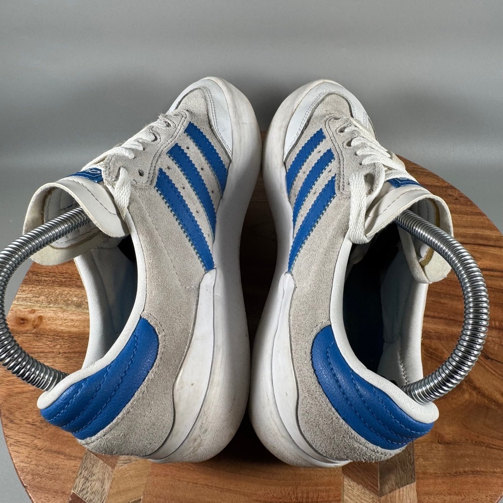 Adidas Busenitz Vulc Mens 6.5 Grey Blue White Skate Shoes CQ1172 - Picture 5 of 8